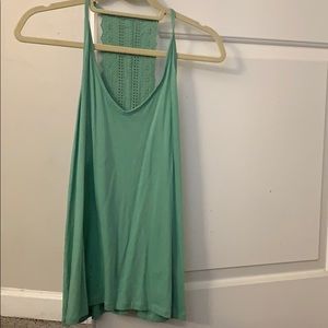 Teal tank top